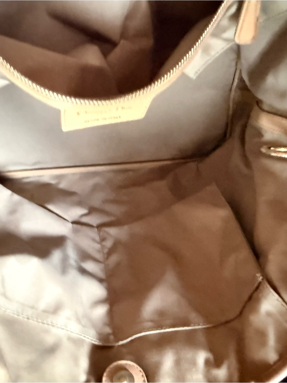 Dior Quilted Beige Tote Bag with Gold Hardware - Picture 11 of 14